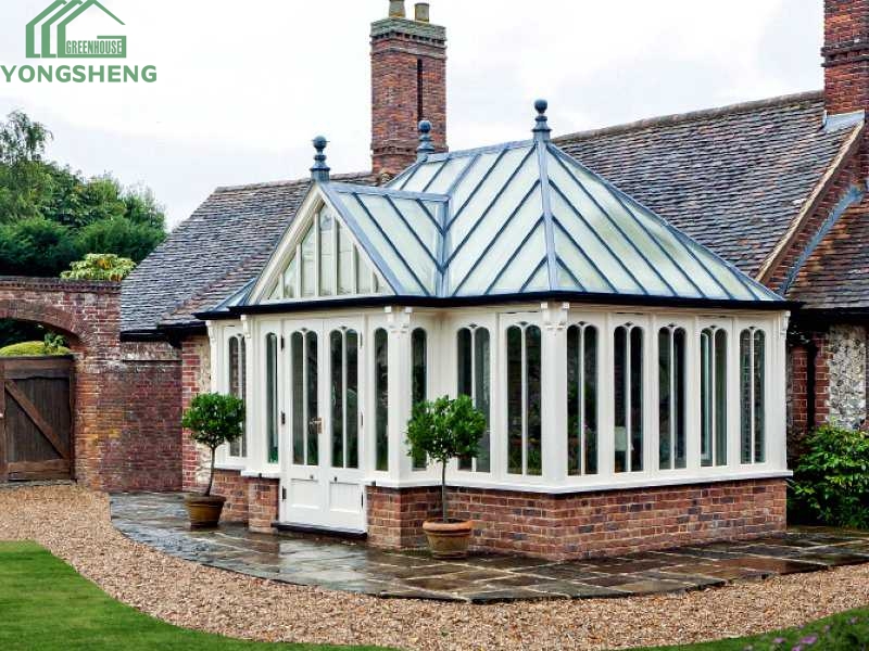 Victorian greenhouse, Victorian glass greenhouse, Large luxury Victorian conservatory  YSGH-128